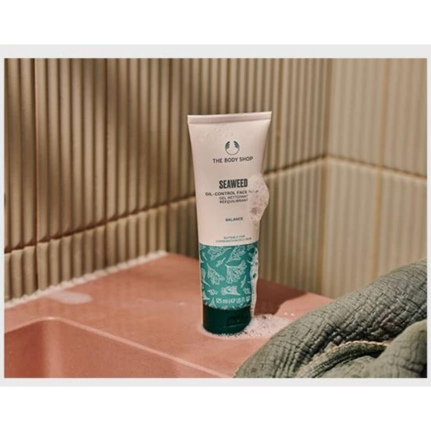 The Body Shop Seaweed Gel Cleanser, For Oily And Combination Skin, Vegan, 125Ml