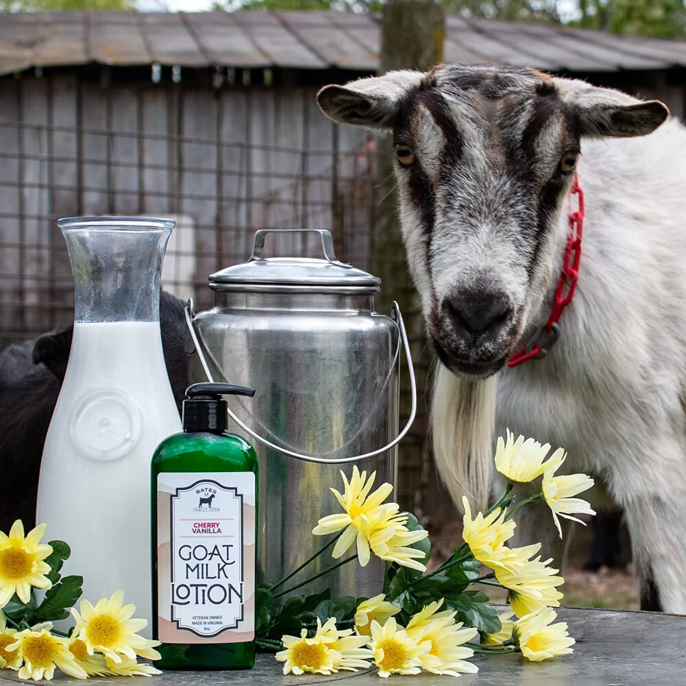 Bates Family Farm Goat Milk And Shea Butter Lotion 8 Oz (Cherry Vanilla)