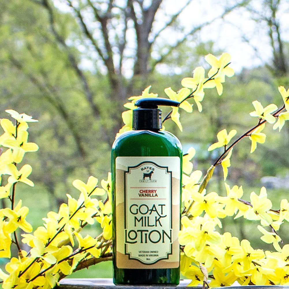 Bates Family Farm Goat Milk And Shea Butter Lotion 8 Oz (Cherry Vanilla)