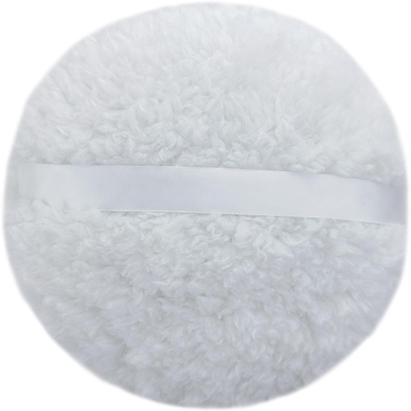 Topwon Oversize Powder Puff 6 Body Powder Applicator - Extra Large Powder Puffs For Men Women 1Pc