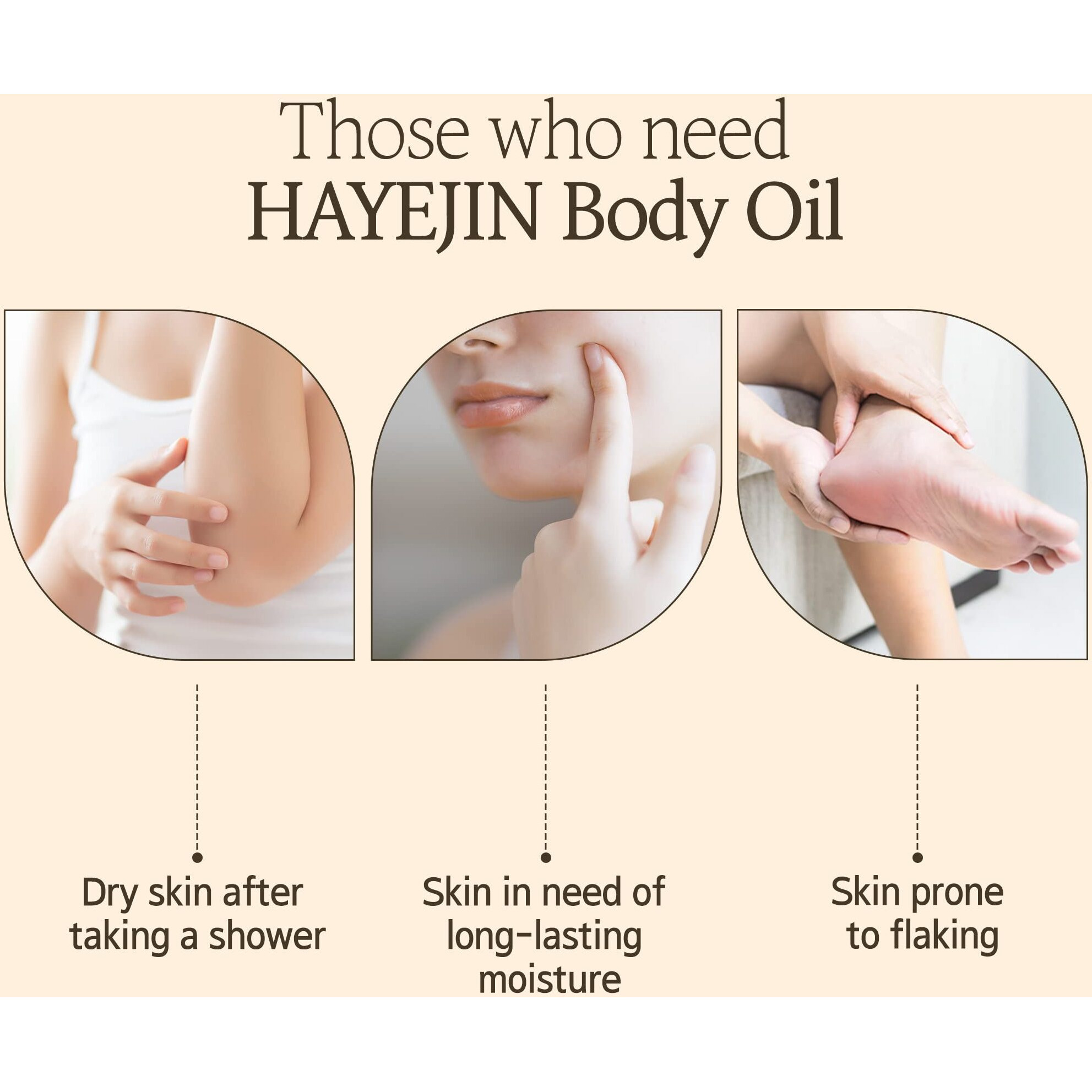 Hayejin Hydrating Rice Bran Body Oil - Gluten Free W/Hypoallergenic Formula Essential Oil Body Oil Massage Korean Moisturizer - Body Skin Care Products For Dry & Sensitive Skin (200 Ml, 6.76 Fl Oz)