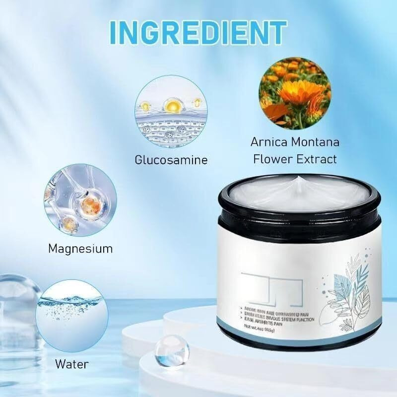 (2Pcs) 2025 New Upgraded Fast Acting For Back, Moisturizing Cream Knees