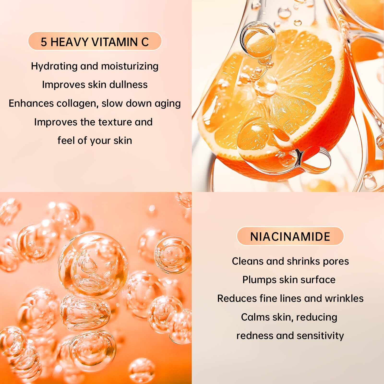 Vitamin C Skincare Set For Teenage Girls & Women, 11-Piece Glow Kit With Facial Cleanser, Toner, Eye Cream, Serum, Lotion, Face Cream & Sheet Masks, Anti-Aging Skin Care Kit For Firming & Moisturizing