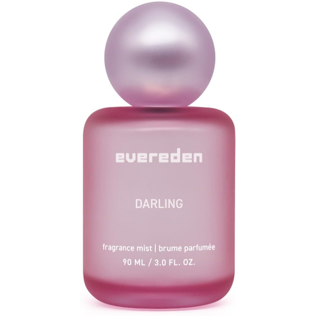 Evereden Fragrance Hair And Body Mist - Darling Clean And Vegan Collectible Hair And Body Spray For Teen Girls - Amplify Your Self Expression With Iconic Scents In Aesthetic Bottles