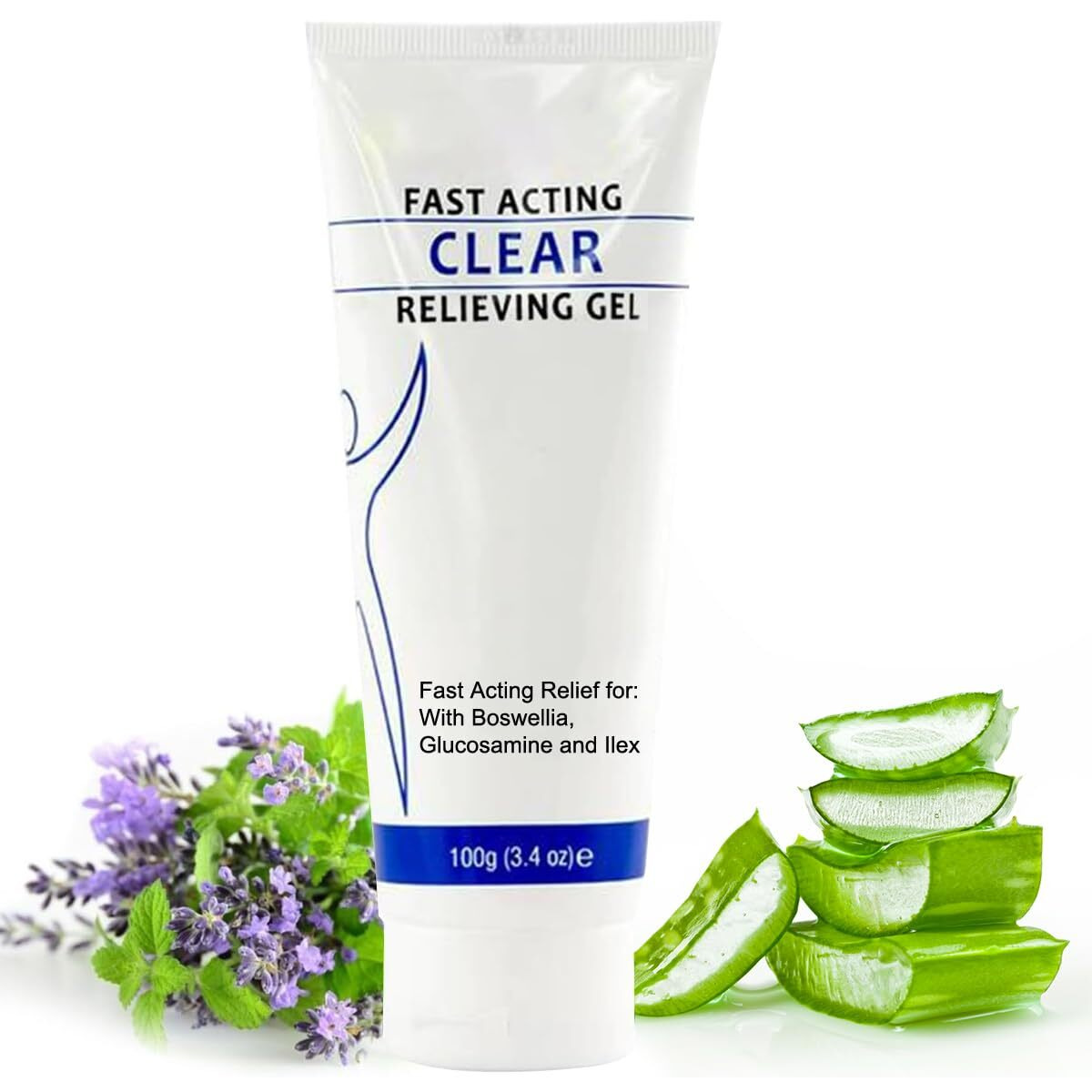 Soothing Cooling Gel 100G,Relieve Muscle Tension,Sports Soothing Cooling Body Care,Cooling With Menthol And Frankincense,Fast Absorbing For Women And Men,Brings A Comfortable Feeling(100G/3.04Oz)