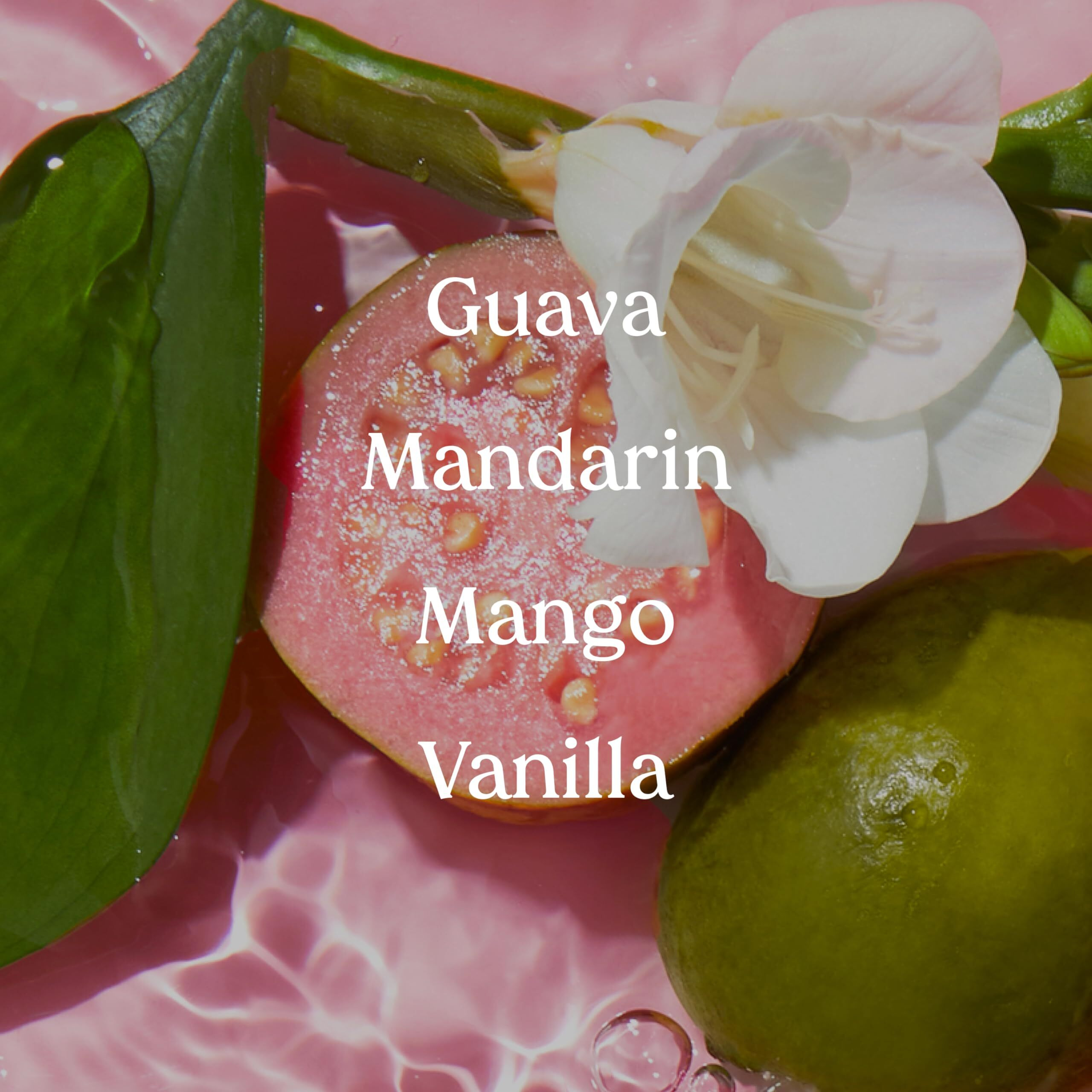 Kopari Pink Guava Hair & Body Mist - Guava, Mango, Mandarin, Coconut, Vanilla & Sandalwood Scent, Long-Lasting Clean Fragrance Spray, Vegan & Cruelty-Free, 4 Oz