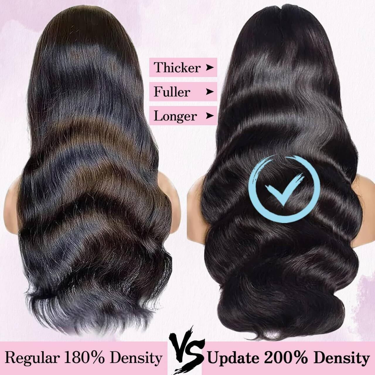 24 Inch 13X4 Body Wave Lace Front Wigs Human Hair For Women 200% Density Hd Lace Front Wigs Human Hair Pre Plucked With Baby Hair Natural Hairline Brazilian Virgin Glueless Wigs