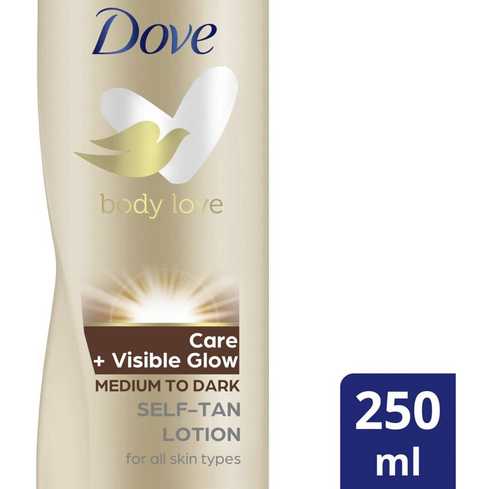 Dove Lotion 250Ml Visible Glow Dark
