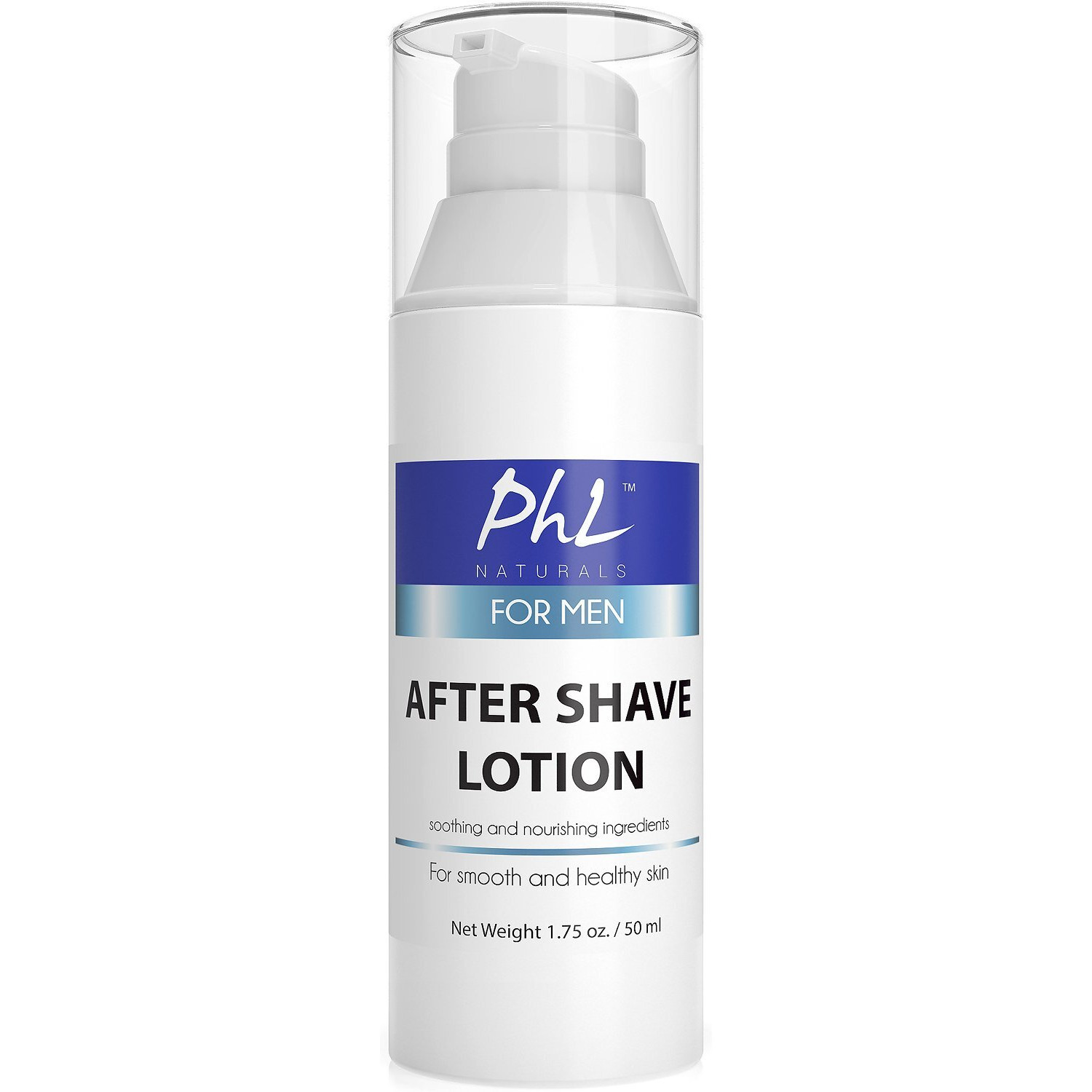 Phl Naturals Unscented Aftershave For Men - Fragrance-Free, Alcohol-Free After Shave Lotion For Sensitive Skin - Soothes, Prevents Razor Burn, Moisturizes - 1.75 Oz