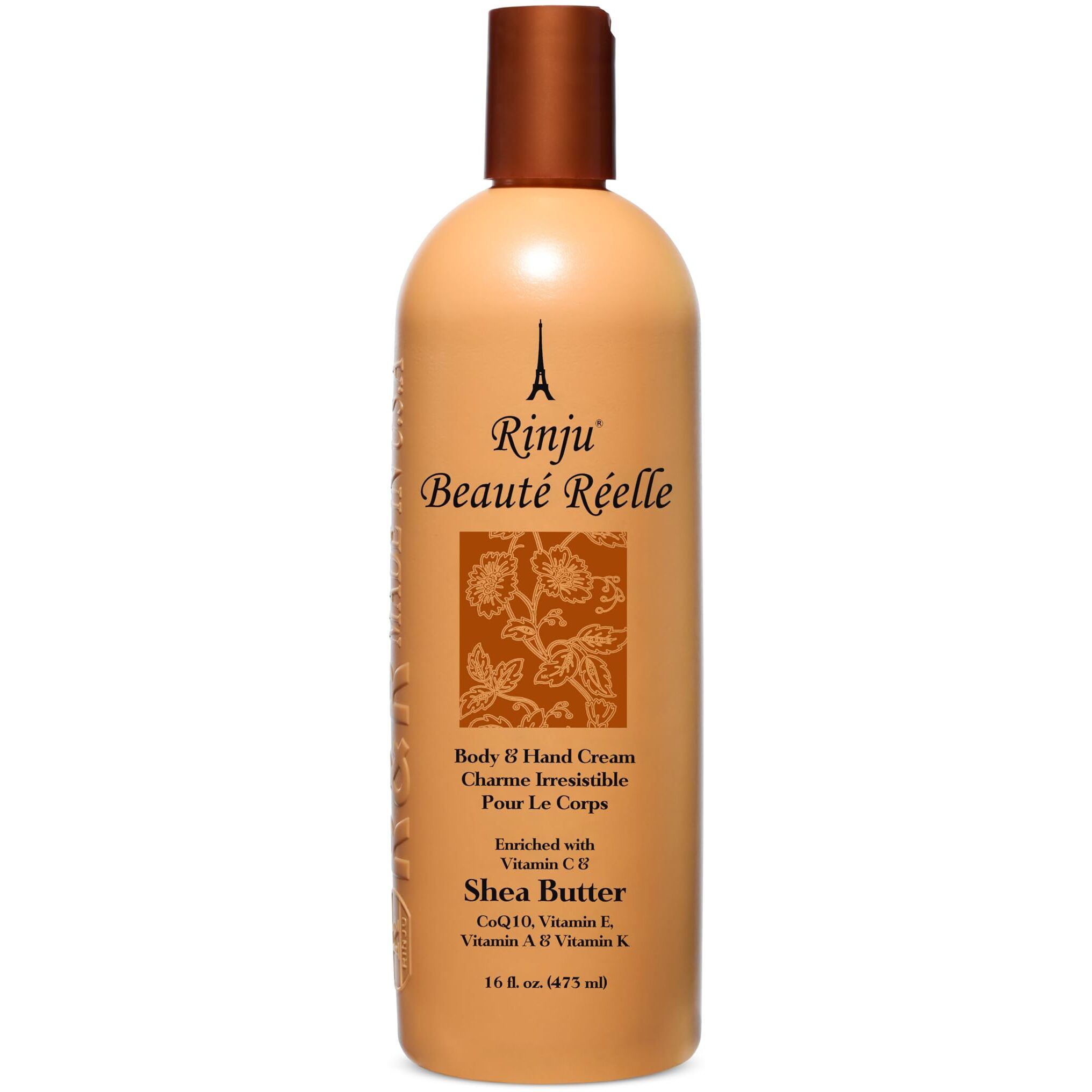 Rubee, Pierre La Touche & Rinju Beaute Reelle Lotion 16 Oz. (Set Of 3) With A Rinju Lotion 2Oz Rinju Shea Butter Lotion Bottle