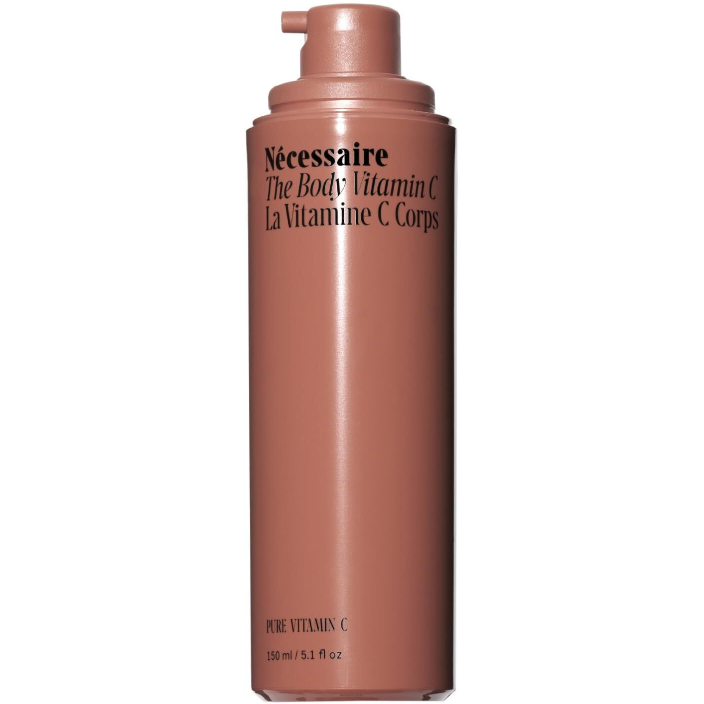 N  Cessaire The Body Vitamin C Serum | Pure Vitamin C, Tranexamic Acid And Enzymes Treatment For Women + Men | Brightens + Evens Skin Tone | Dermatologist-Tested. Hypoallergenic (150 Ml/5.1 Oz)