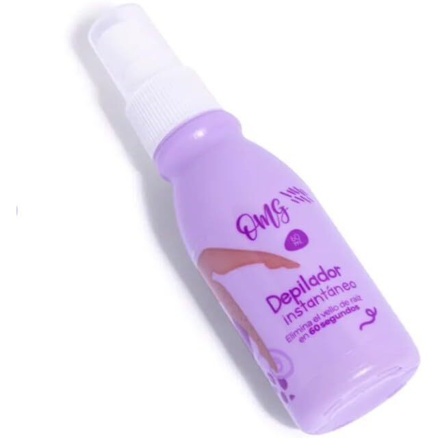Depilador Hair Removal Spray For Women And Men 60Ml Quick And Easy Body Hair Remover For Legs, Underarms, Arms, And Bikini Area Smooth Finish With Clean Application O.M.G.