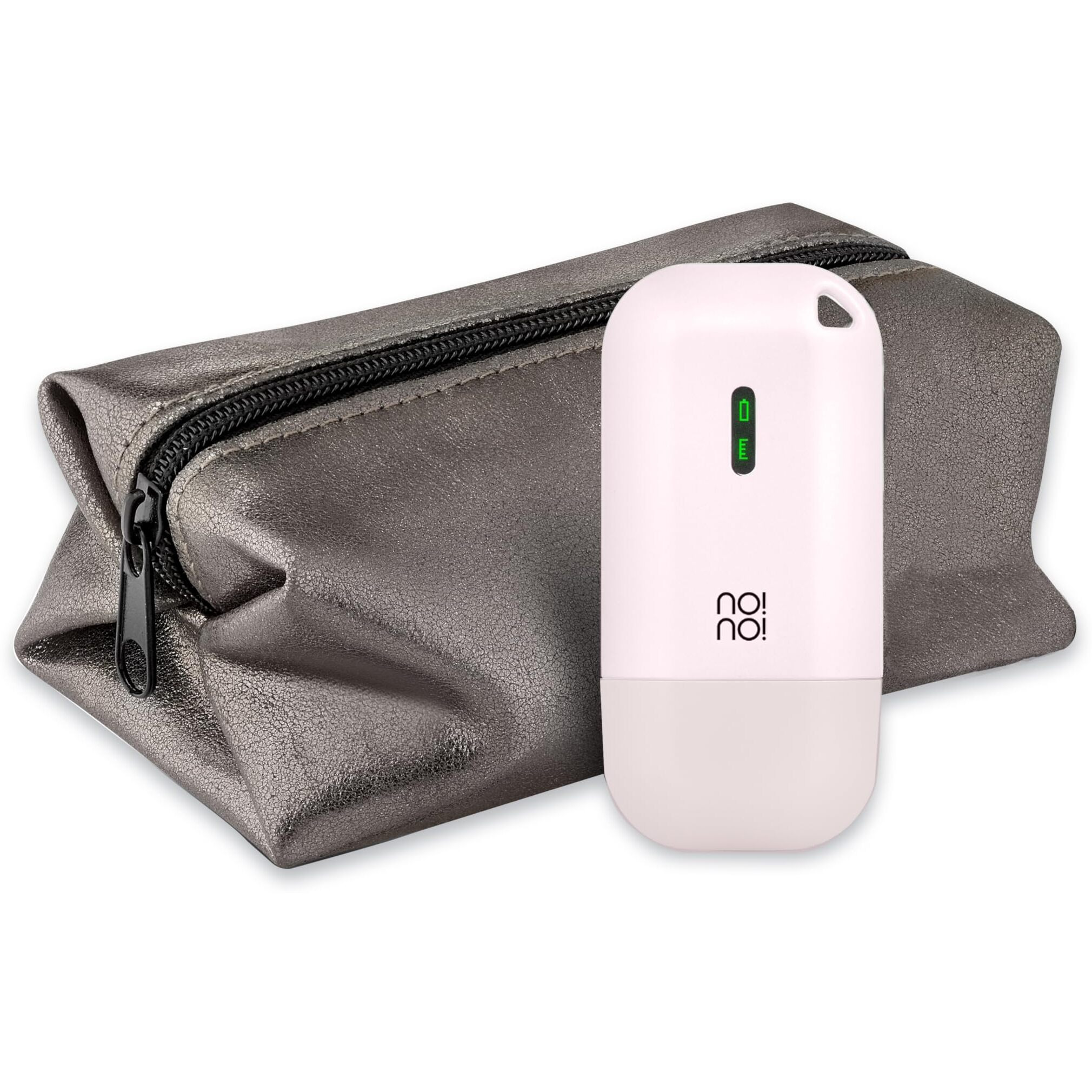 NoNo Micro Hair Removal Device For All Skin Tones, Body & Facial Hair Removal For Women & Men, Rechargeable, & Portable Hair Removal Device, Hair Remover For Face & Body - Light Pink