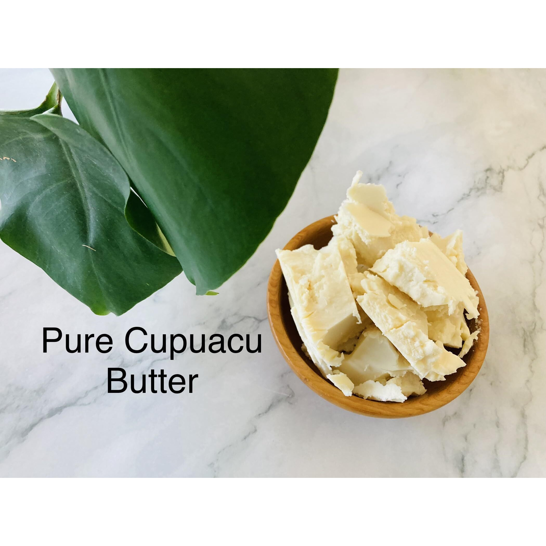 Oslove Organics Cupuacu Butter 16 Oz-Pure And Natural | Fresh, Rich And Creamy In Diy Mixes | Vegan Butter | Use For Whipped Body Butters, Salves, Lotions & Soaps. (16 Oz)