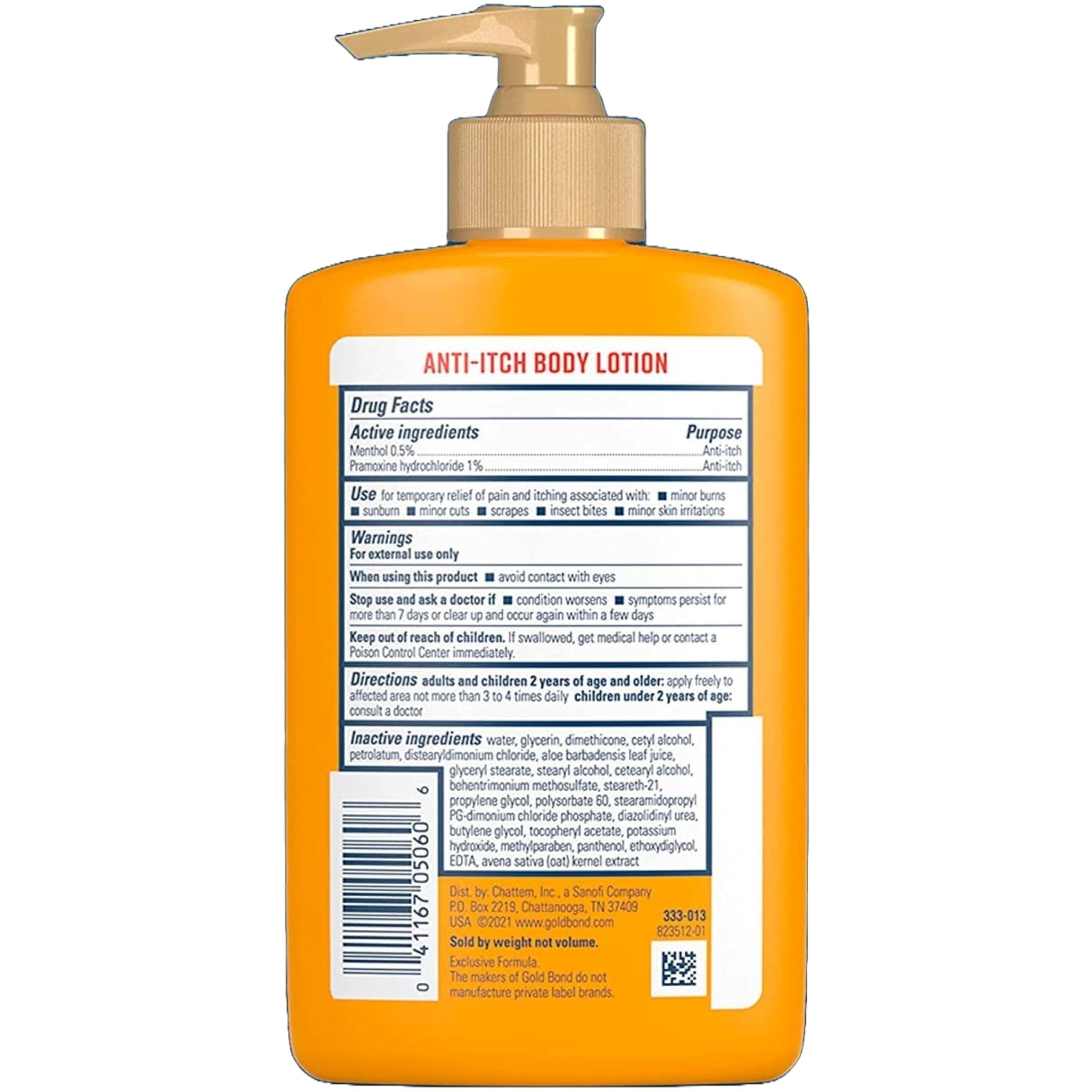 Gold Bond Anti-Itch Lotion - 5.5 Oz, Pack Of 3