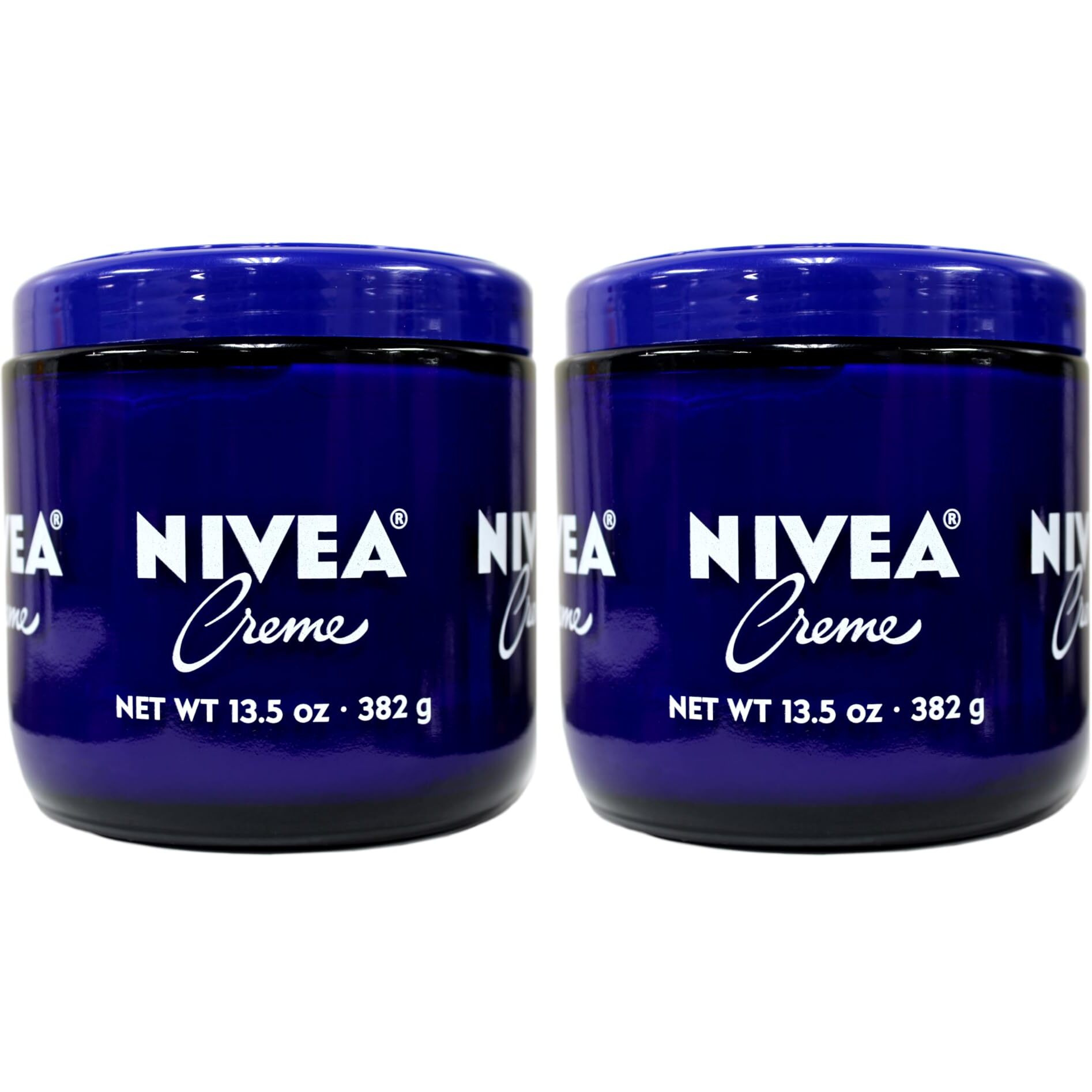 Nivea Rich Moisturizing Body Cream, 13.5 Oz Glass Jar (Pack Of 2)