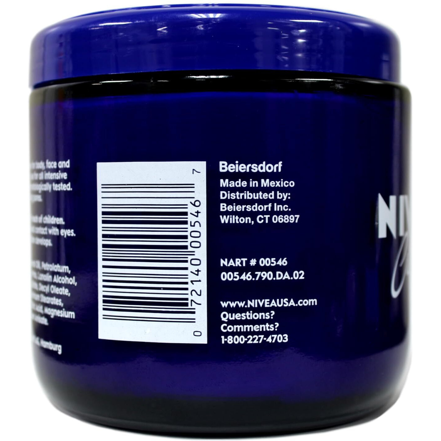 Nivea Rich Moisturizing Body Cream, 13.5 Oz Glass Jar (Pack Of 2)