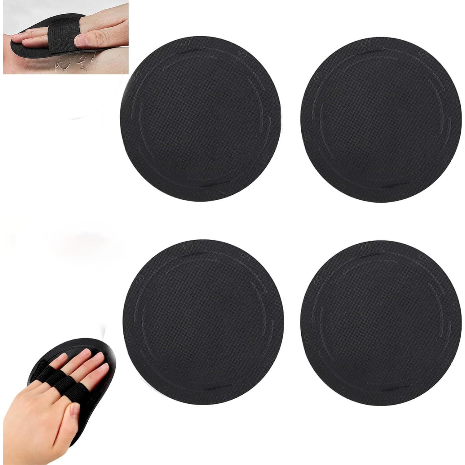 4 Counts Shower And Bath Tool, Exfoliating Body Scrubber Set, Deep Exfoliating Body Scrubber Dead Skin Remover, Deep Cleansing Bath Tool Gentle Dead Skin Remover For Women(1 Set)