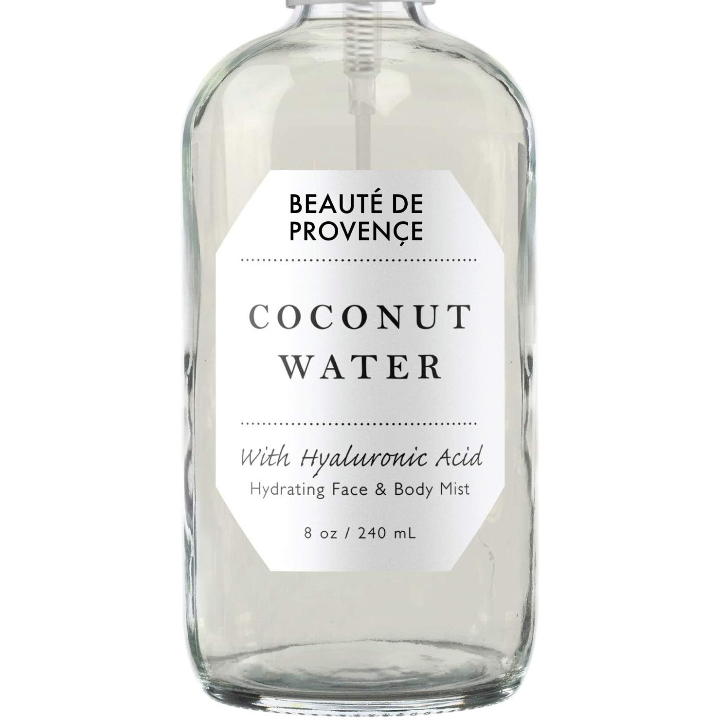 Beaute De Provence | Face & Body Mist Spray - Soothing Cucumber Water With Moisturizing Hyaluronic Acid | Instant Soothing, Cooling, Conditioning | 8 Fl Oz
