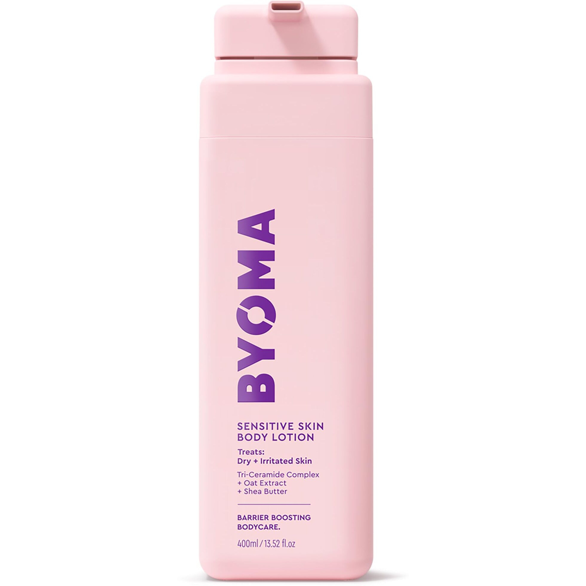 Byoma Sensitive Body Lotion - For Dry, Irritated Skin - Fragrance-Free Moisturizer With Colloidal Oat & Shea Butter - Soothes & Relieves Itching - Skin Barrier Support - 13.52 Fl Oz