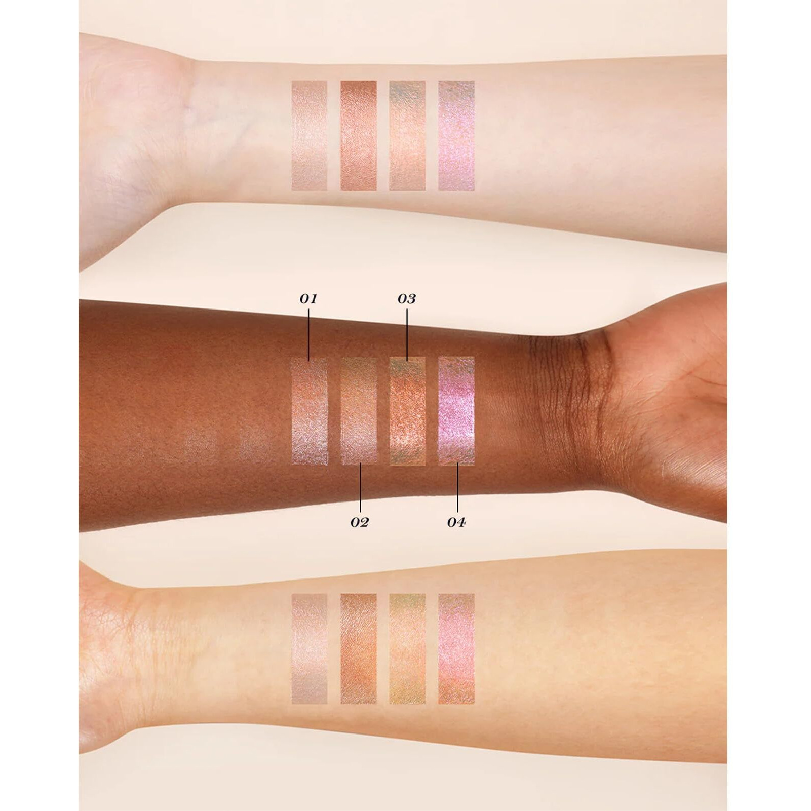 Flower Knows Midsummer Fairytales Liquid Highlighter,Silver Glitter Highlighter Makeup,Shimmer Face & Body Illuminator,Blendable & Long-Lasting Face Highlighter For All Skin Tones(01 Moonlight Swing)