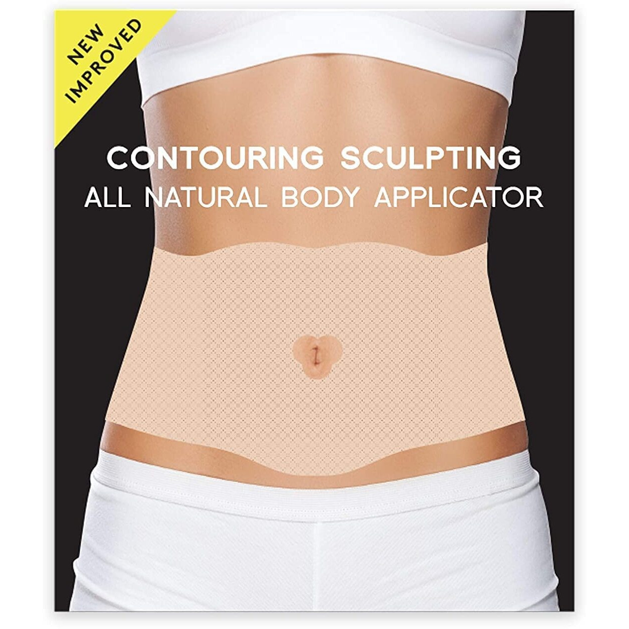 All Natural Moisturizing Body Applicator Wrap - Easy To Use Body Wrap -Anti Cellulite Solution- Firming Toning Tummy Wrap (10 Count (Pack Of 1))