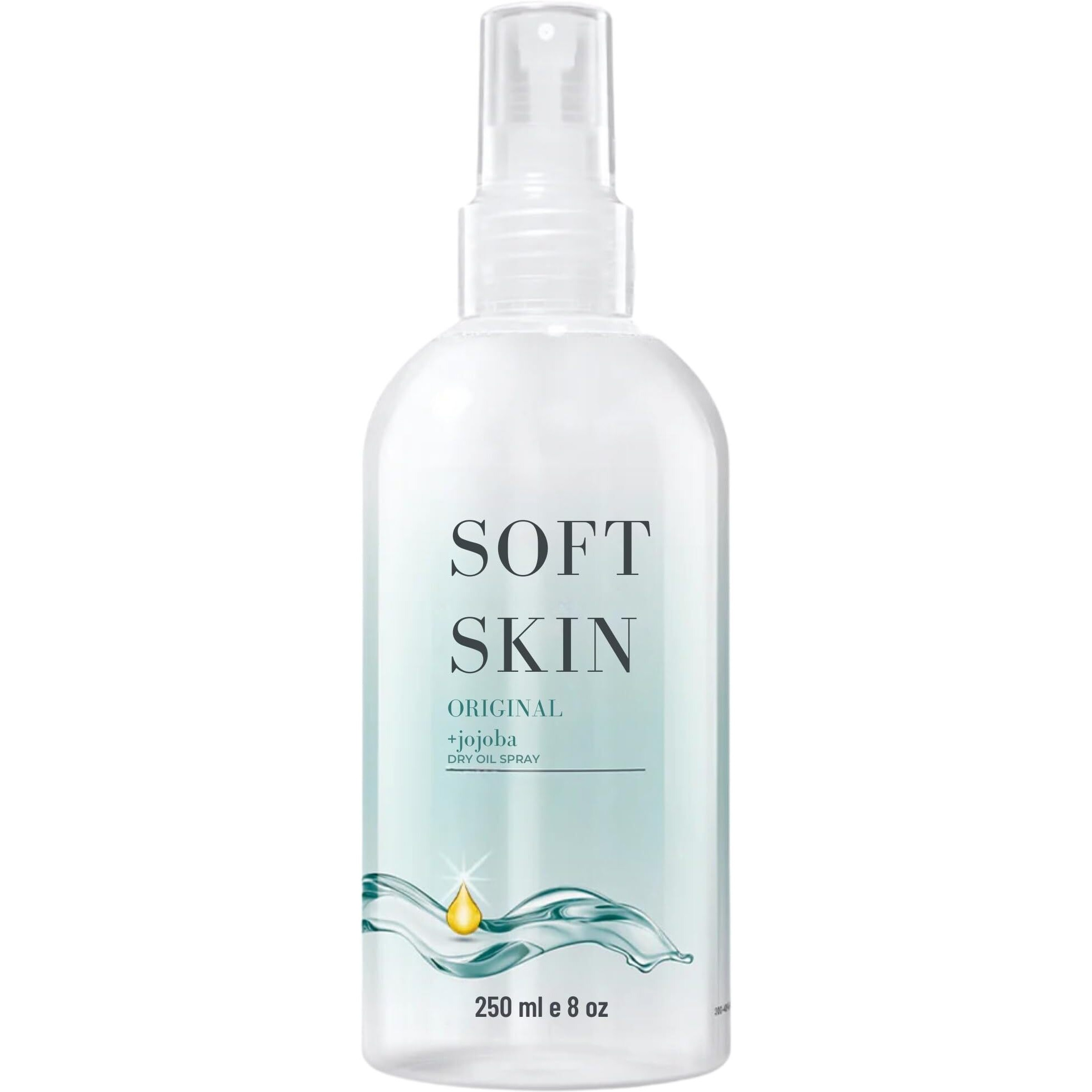 Soft Skin Jojoba Original Dry Oil Spray - 8 Oz, Body Oil After Shower