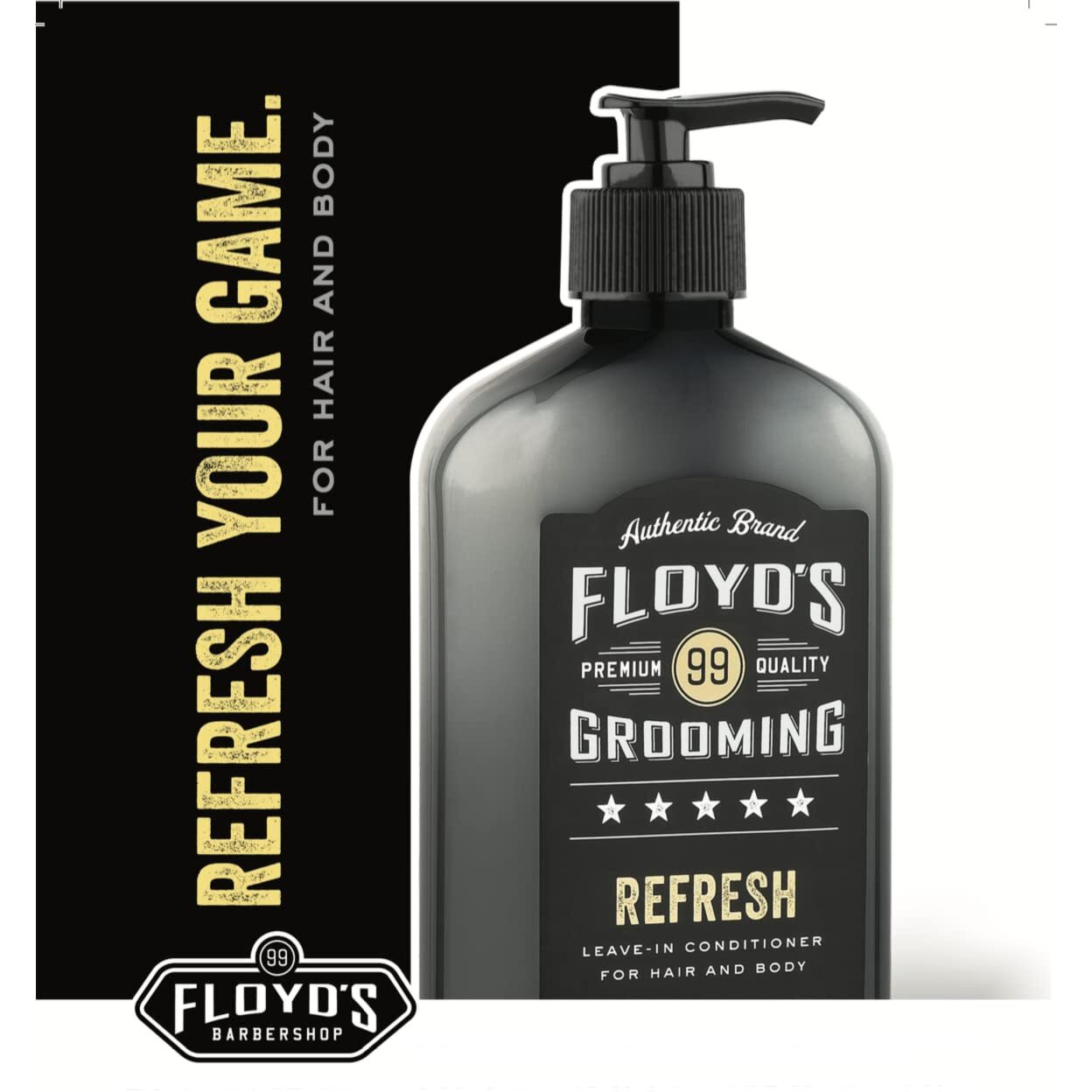 Floyd's 99 Refresh Hair And Body Conditioner - Moisturizing - Soothing - Calming (15 Oz.)