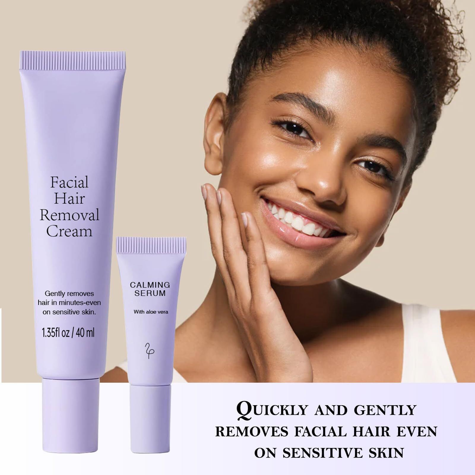 Hydrateology Facial Hair Removal, Hydrateology, Hydratology Facial Hair Remover, Luuma Hair Removal Cream, Gentle Hairs Removers, Long-Lasting Depilatory Cream For All Skin Types