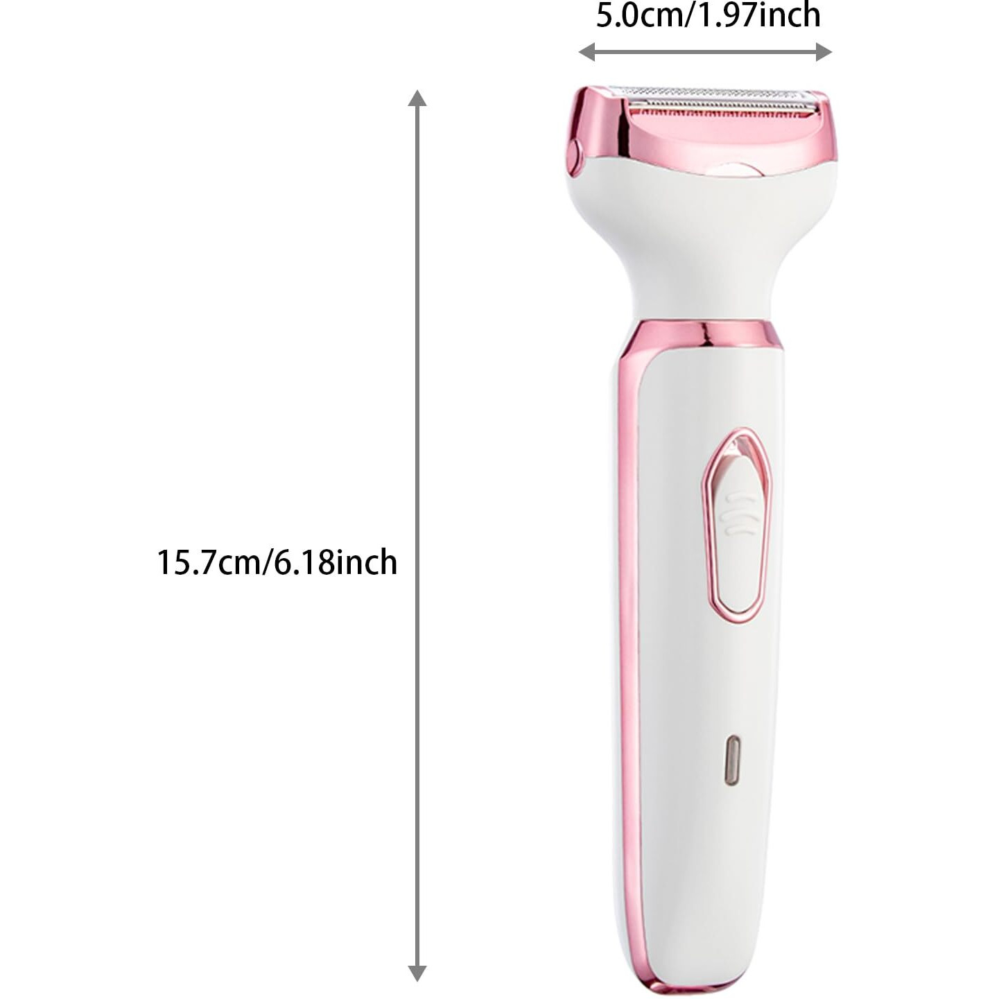 Electric Razor For Women 4 In 1 Rechargeable Painless, Body Razors And Facial Hair Remover For Bikini Leg, Body Face Underarm Painless Rechargeable Portable Womens Bikini Trimmer Body Shavers Set