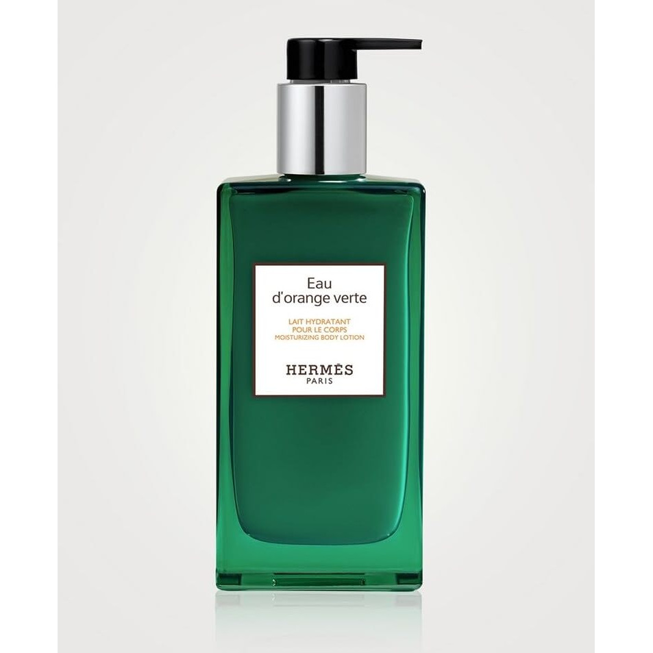 Hermes Eau D'Orange Verte Moisturizing Body Lotion For Men, 6.5 Ounce (Refillable)