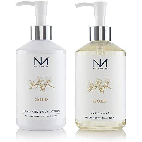 Niven Morgan - Gold Soap And Lotion Hand Set