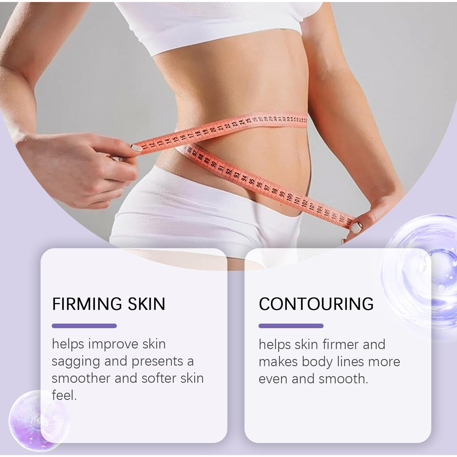 Get Dreamy Overnight Toning Whip, Overnight Toning Firming Cream, Body Firming Cream For Women, Helps Improve The Look Of Loose Skin