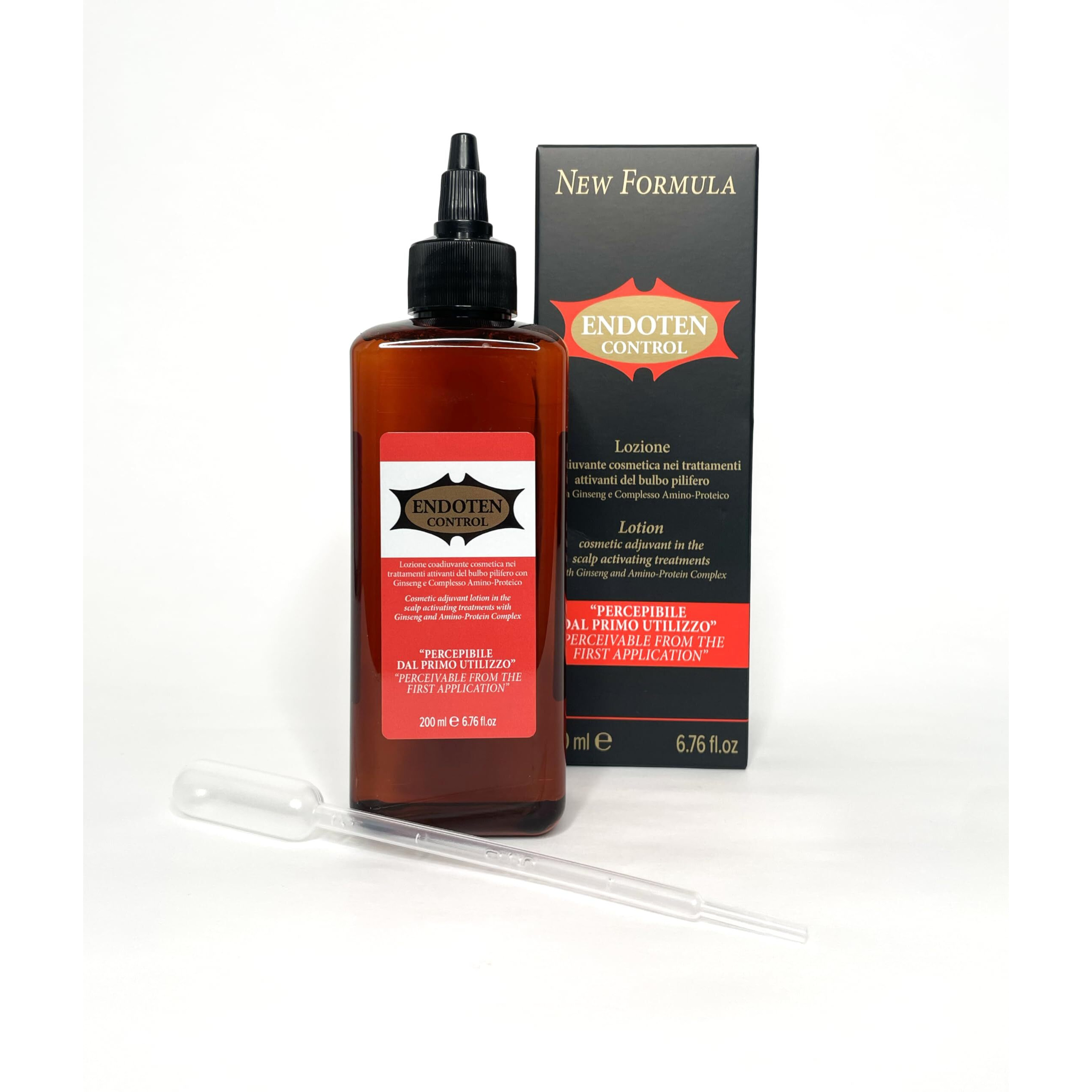 Endoten Control Lotion 200 Ml - 90 Days Challenge For Stronger, Healty And Shiny Hair. Gingseng And Amino Acids With Protein Complex. Vegan Hair Care. Capilar Lotion. Natural Hair Growth.