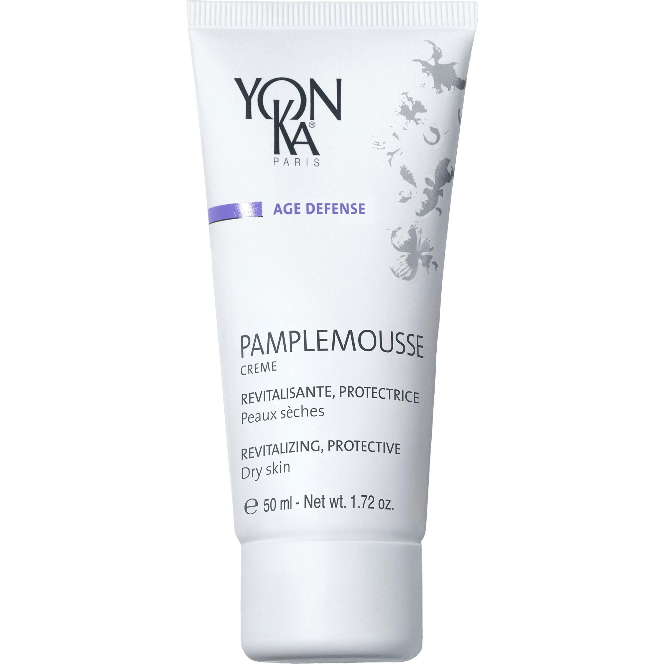 Yonka Pamplemousse Ps Face Cream (Dry Skin, 50Ml) Daily Hydrating Face Moisturizer For Dry Skin, Lightweight Lotion With Vitamin C, Paraben-Free