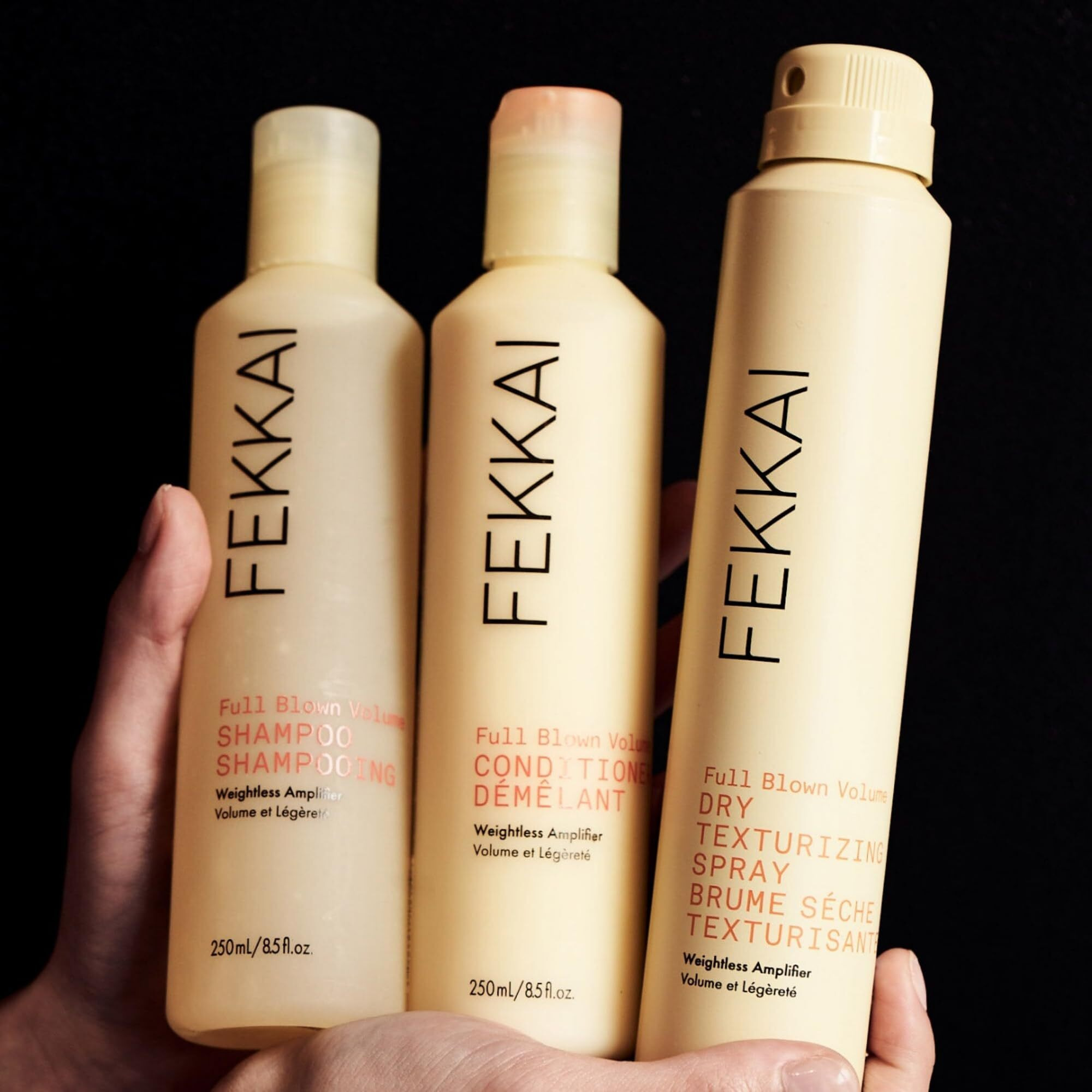 Fekkai Full Blown Volume Shampoo (1 Liter) + Conditioner (1 Liter) - Adds Lift & Body For Lasting Volume For Fine Or Flat Hair - Vegan, Cruelty-Free