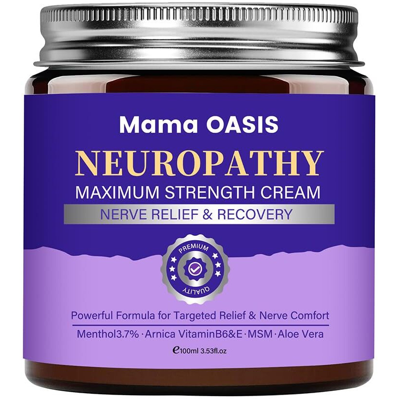 Neuropathy Mama Oasis Lotion,Mama Neuropathy Magnesium Cream For Neuropathy Magnesium Body Butter Deeply Moisturizes Skin, Neuropathy Cream Magnesium,Keep Soft Smooth