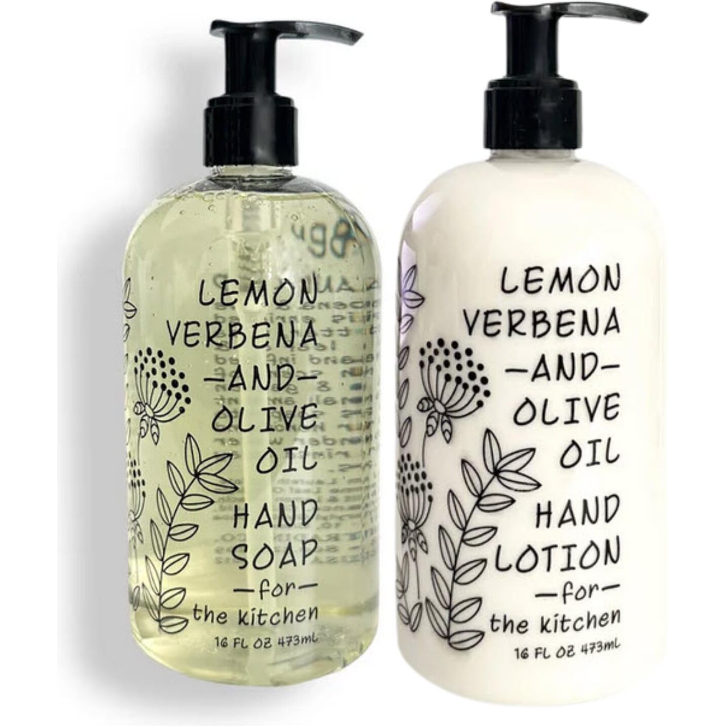 Greenwich Bay Trading Company Kitchen Collection Lemon Verbena & Olive Oil (Hand Soap & Lotion)