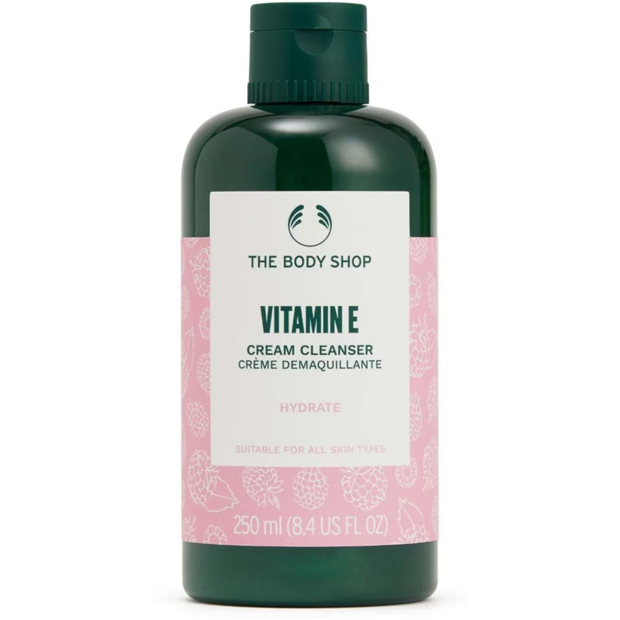 The Body Shop Vitamin E Cream Cleanser - Hydration For All Skin Types - Vegan - 8.4 Fl Oz