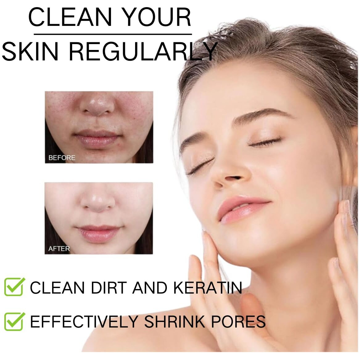 Uioecn 2Pcs Purifying Exfoliating Gel, Exfoliating Face And Body Scrub, Exfoliate Facial Cleanser For All Skin Types, Cleans Dirt And Oils