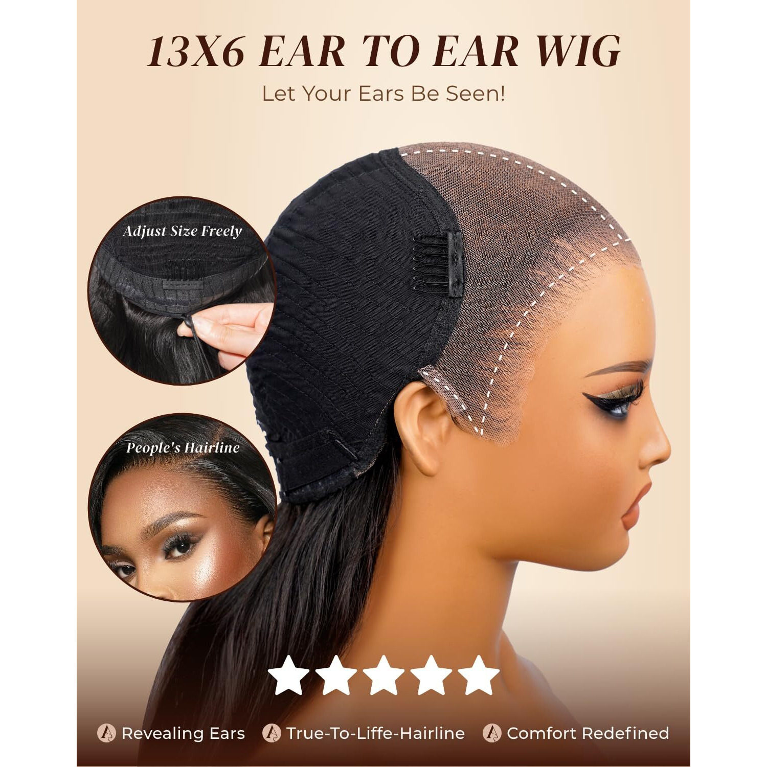 Arabella 13X6 Hd Lace Body Wave Glueless Wigs Human Hiar Pre Plucked Pre Cut 230% Density Ear To Ear Full Lace Closure Wear And Go Wig Pre Everything Bleached Knots 20 Inches