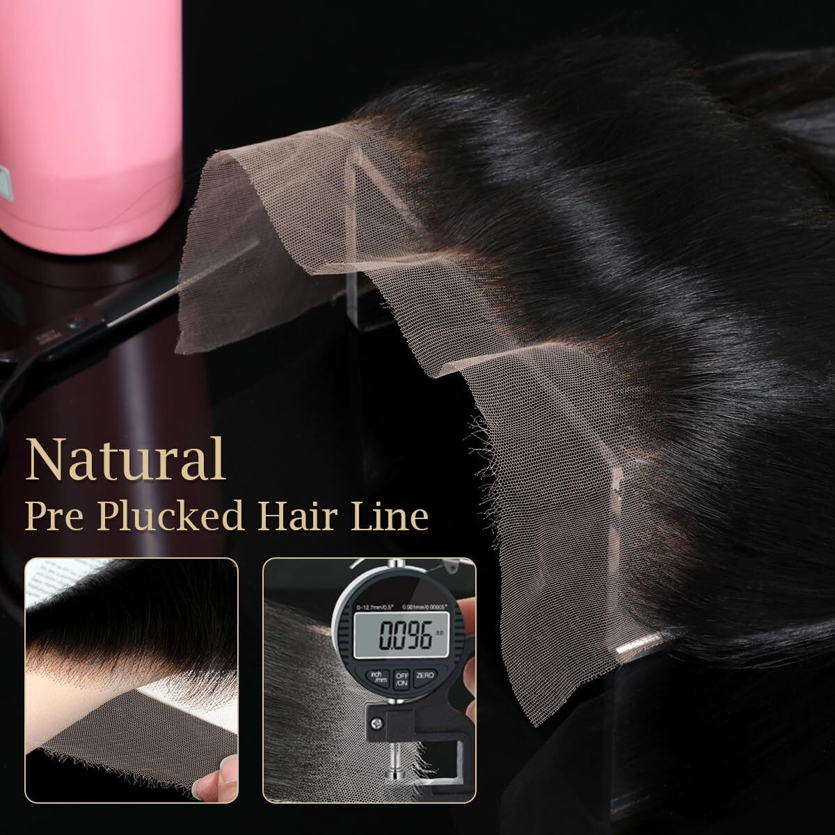 Cindiriver 13X6 Hd Lace Frontal - Pre Plucked Body Wave Virgin Human Hair With Bleachable Knots, Invisible Real Hd Lace, Natural Hairline Lace Frontal Only