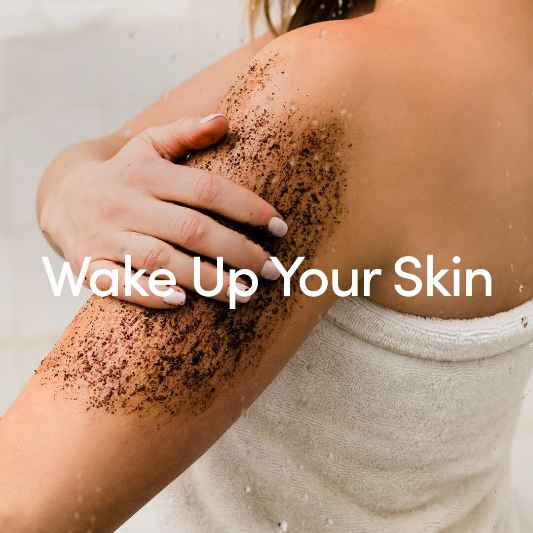 Uncommon Beauty Coffee Scrub - Exfoliating And Hydrating Body Scrub - Dry Scrub With Coconut Oil And Cocoa Butter - All Skin Types, Vegan, Cruelty Free, Synthetic Fragrance Free, 9 Oz