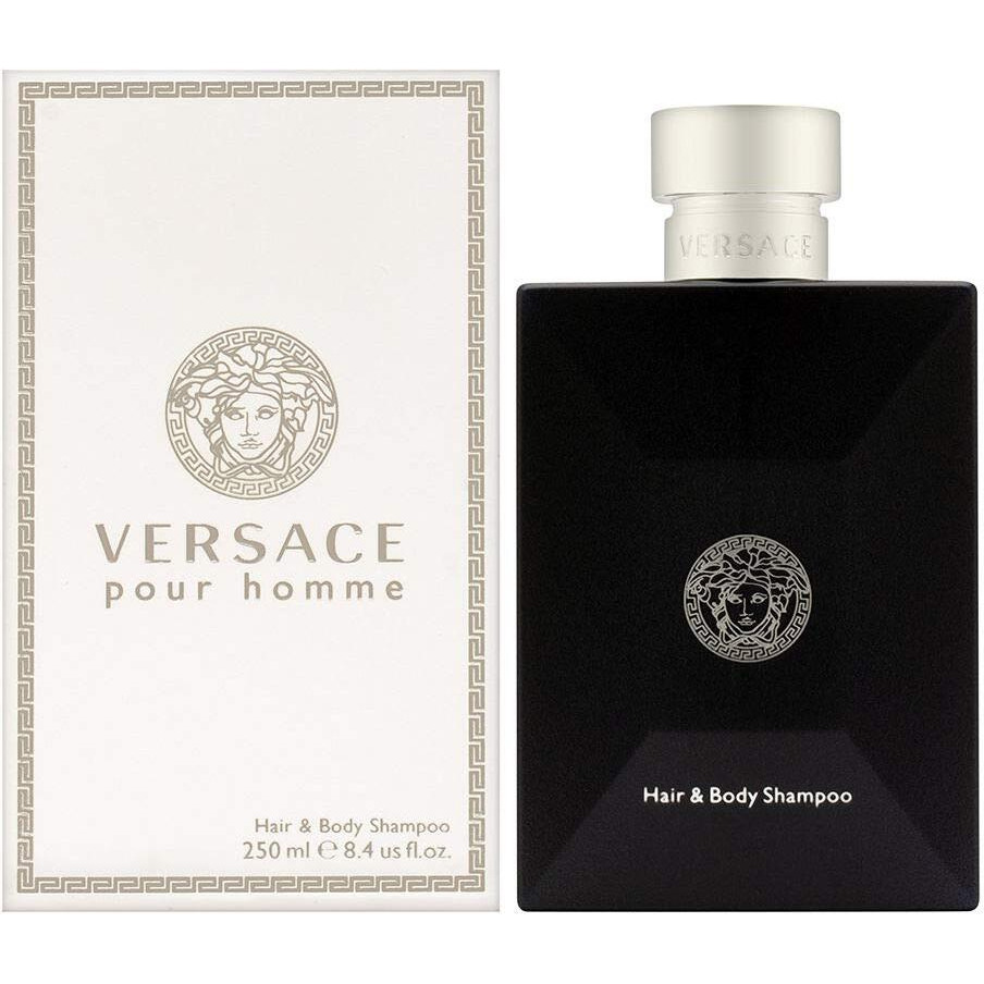 Versace Pour Homme For Men 8.4 Oz Hair & Body Shampoo