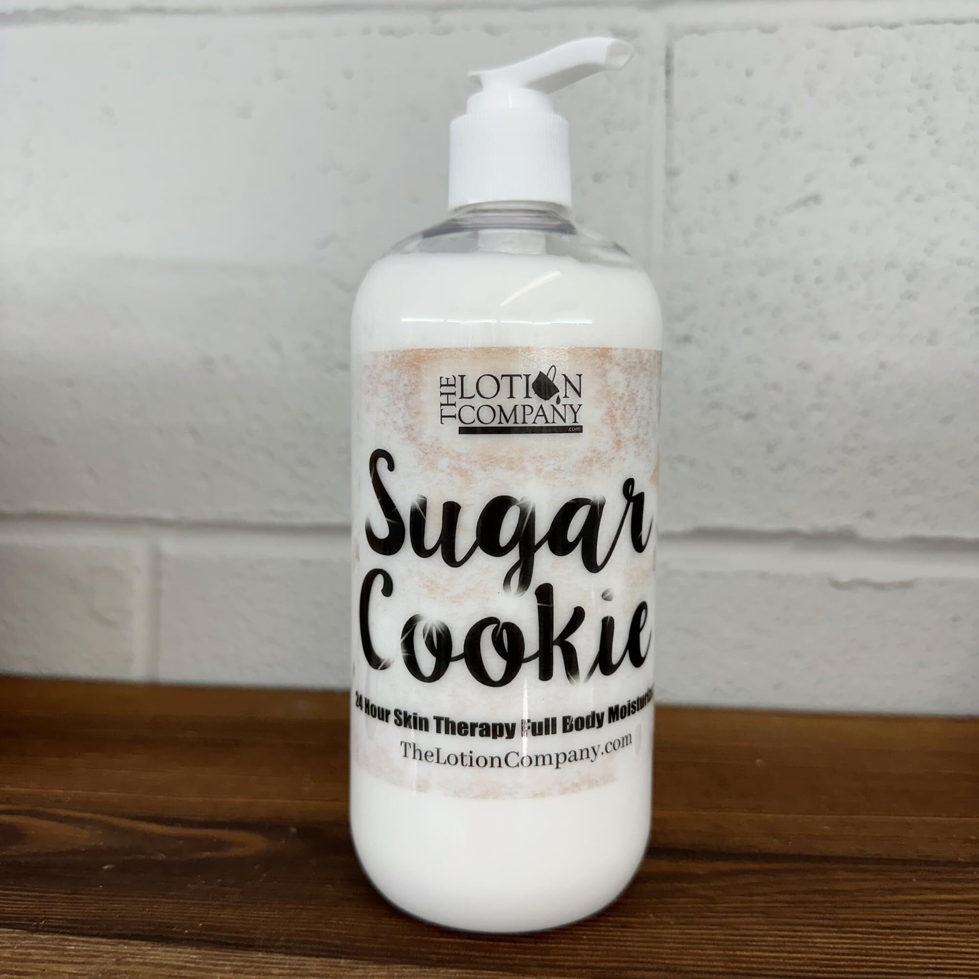The Lotion Company 24 Hour Skin Therapy Lotion - Sugar Cookie Scented Full Body Moisturizer, Paraben Free, Made In Usa, W/Aloe Vera, 16 Oz