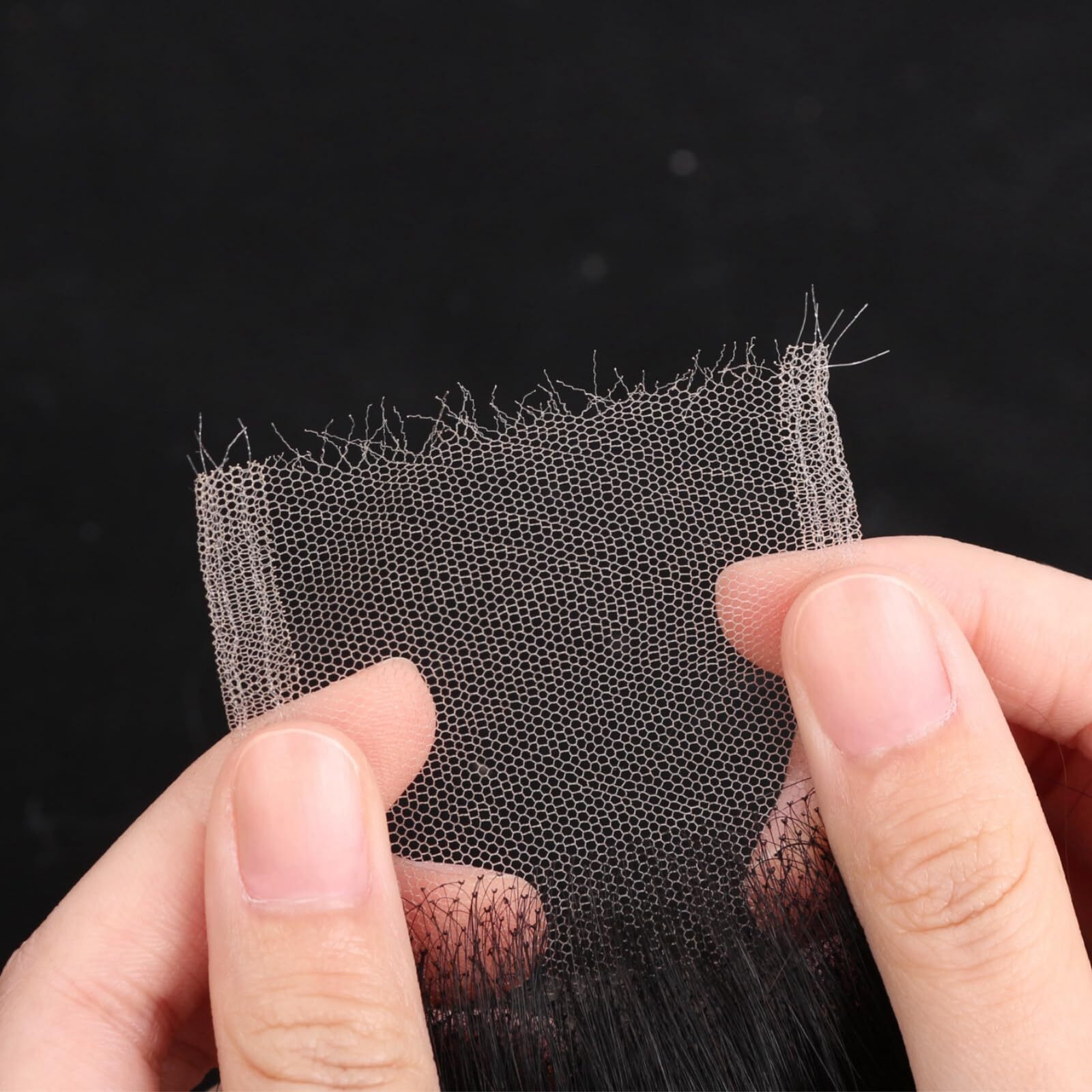 2X6 Skinlike Real Hd Lace Closure Body Wave Human Hair Closure Invisible Ultra-Thin 2X6 Kim K Lace Closure Brazilian Virgin Human Hair Pre Plucked Natural Black 12 Inch