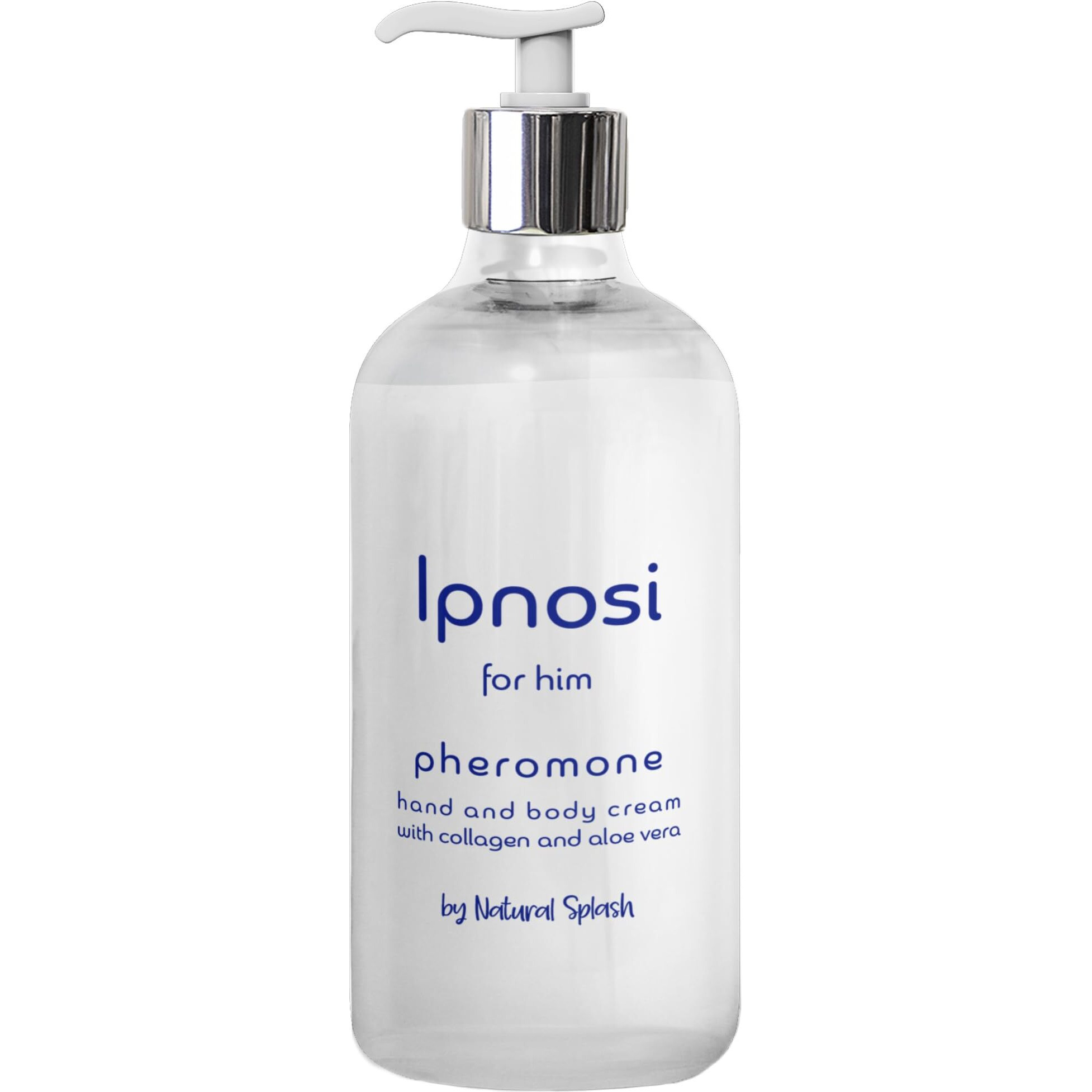 Ipnosi Pheromone Body Cream For Men, Confidence-Boosting Hydrating Lotion For Hands & Body, Fast Absorbing With Aloe & Collagen, Long-Lasting Scent By Natural Splash - 8.45 Fl Oz