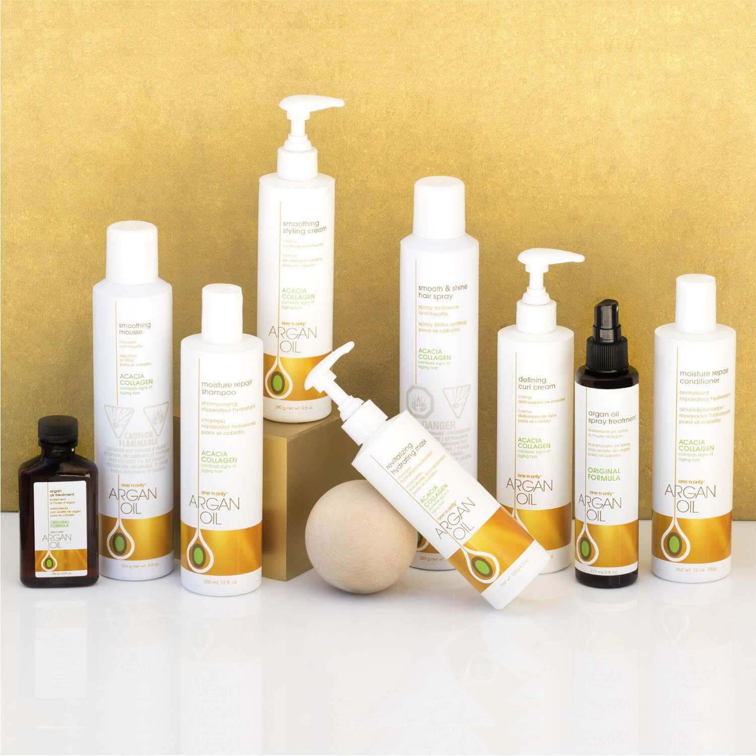One N' Only Argan Oil 12-In-1 Daily Treatment Lightweight, Helps Control Frizz, Smooths, Detangles, Moisturizes, Strengthens And Adds Body To Dry, Damaged Hair, 6 Fl Oz