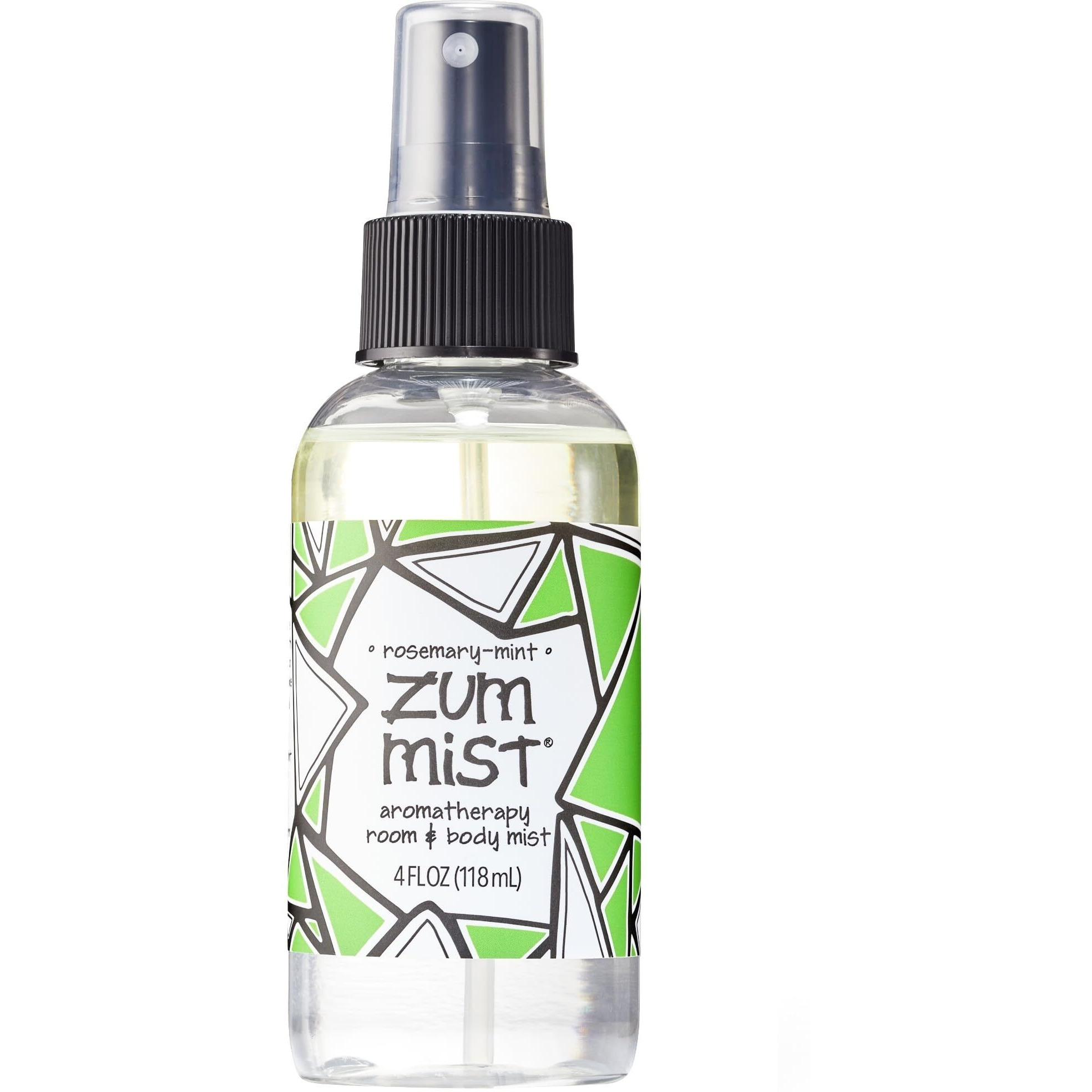 Indigo Wild Zum Mist Room & Body Spray - Aromatherapy Essential Oil Spray - Natural Body Mist & Room Spray - Rosemary-Mint Scent - 4 Fl Oz
