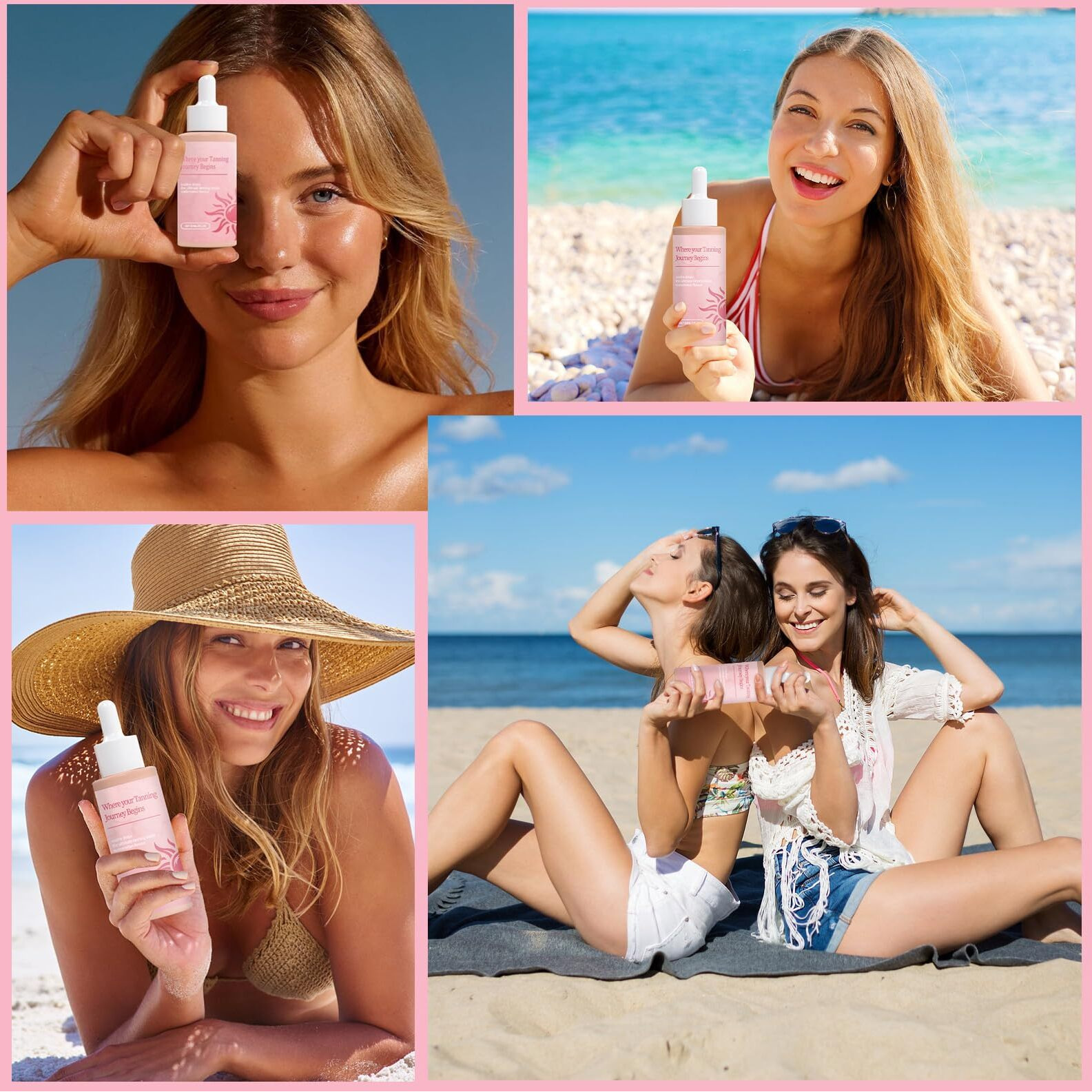 Sunless Tanning Drops,Drinkable Sunless Tanning Drops,Oral Self Tanner For Face & Body,Natural Ingredients For All Skin Types